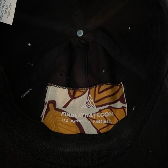 Findlay Adjustable Back Hat with Hidden Pocket - Picture 7 of 9
